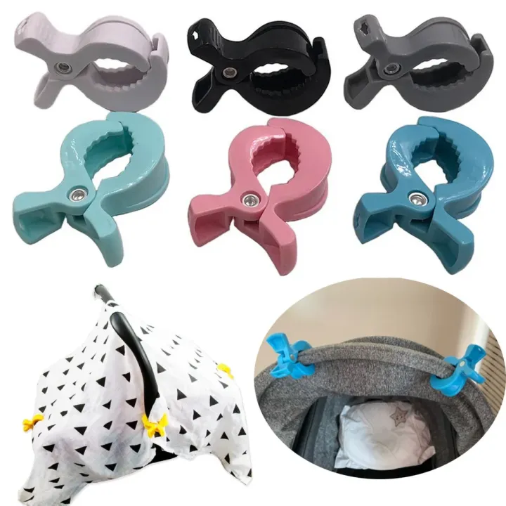 2pcs%20Baby%20Stroller%20Accessories%20Baby%20Stroller%20Clamp%20Alligator%20Clip%20Pram%20Peg%20Portable%20Stroller%20Hook%20Baby%20Car%20Seat%20Clips%20Toddler%20-%20Image%202