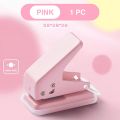 Mini Hole Punch 1 Hole Cute Paper Punch Portable Round Hole Puncher Paper Cutter Kawaii Office School Supplies Stationery Items.