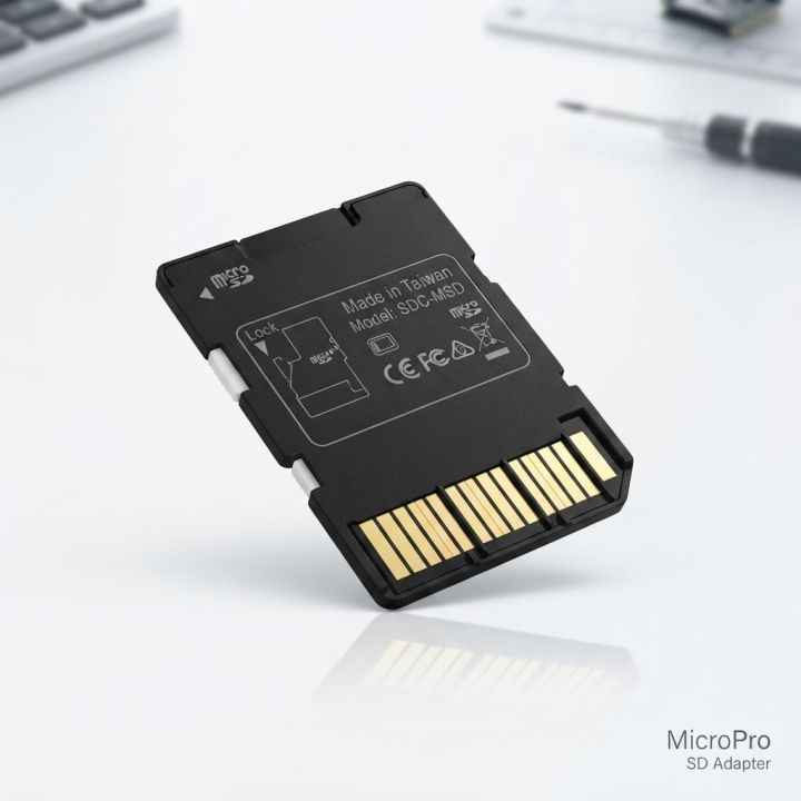 Micro SD to SD Memory Card Adapter Universal Converter for Camera Laptop and Devices