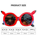 YV-ready to ship-children sunglasses ultra light UV protection mini cartoon Pikachu Pokemon cute glasses optical filter. 