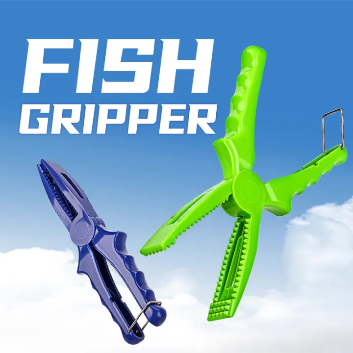 WEIHE 1pcs A-style ABS plastic clip fish tongs small lightweight fish ...