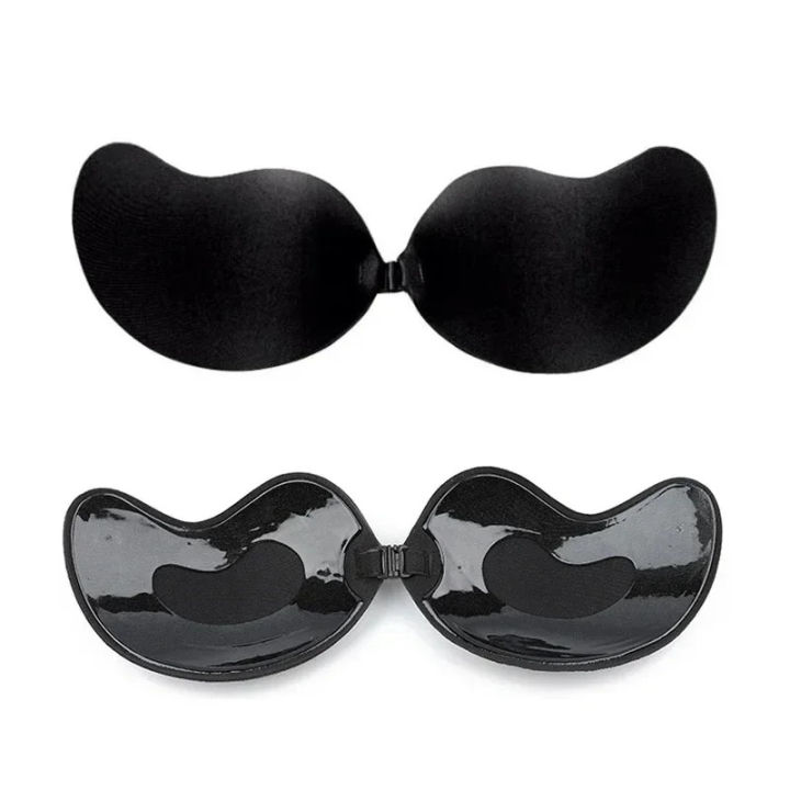 1/2pcs%20Invisible%20Strapless%20Adhesive%20Stick%20Bra%20Strapless%20Push%20Up%20Bras%20Women%20Lingerie%20Seamless%20Silicone%20Nipple%20Covers%20Underwear%20-%20Image%204