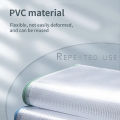 Zipper Mesh Bags A4/A5 Plastic Zipper Bags For Organizing Zipper Mesh Bags Waterproof Clear Travel Bags Office Supplies Document. 