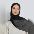 Luxury Chiffon Georgette High-quality fabric, | Hijab Scarf | Hijab For Girls | Lightweight feel and effortless drape Hijabs/Scarves/Stoller for Girls/Women. 