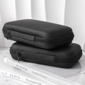 Artificial Leather 3C Storage Pouch for Digital Accessories; Portable Charger, Earphone, Cable, and U Disk Case..