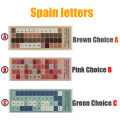 Colorful Universal Keyboard Stickers, Computer Keyboard Replacement Decals Keyboard Letter Stickers Non-falling Leave No Trace. 