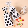 25/50pcs Soccer Theme Candy Wrapping Bags Football Gift Bag Cookie Bag Fans Party Favor Bags for Boys Birthday Party Decor.