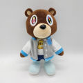 26-30cm Kawaii Kanye Dropout Bear Teddy Bear Plush Toys Kanye West Graduation Soft Stuffed Home Room Decor Birthday Gift. 