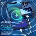 V9 Bluetooth Earphone Headphones Mirror Wireless Stereo Headset 5.3 with Digital DisplayTouch Control Sports Earbuds for Gaming.