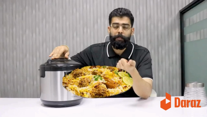 Enviro 6L Multifunctional Electric Cooker | 12-in-1 Rice & Multi Cooker (ERC-MF6800) | 1000W Fast Cooking, LED Display, Eco-Friendly & Energy Saving