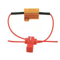 2/4Set 25W 50W Load Resistor For LED Bulb Reverse Light Turn Signal Fog Lam 25w 50w Wirewound Aluminum Resistor. 
