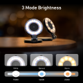 TELESIN Smartphone Magnetic Fill Light Mini Selfie Light 3 Modes Adjustable Brightness for Iphone XIAOMI HUAWEI SAMSUNG Phone.