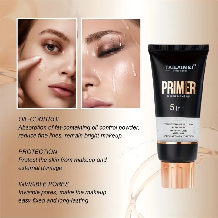 Waterproof%20Base%20Transparent%20Gel%20Makeup%20Primer%20-%20Full%20Coverage%20Matte%20Foundation%20With%20Color%20Retention,%20Natural%20Avocado%20And%20Rose%20Ex%20-%20Image%204
