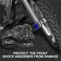 1Pair Motorcycle  Front Suspension Protection Cups Universal Aluminum Alloy Falling Front Fork  Protection Pads for Motorcycle pen gpt. 