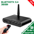 VAORLO 2 IN 1 Bluetooth 5.4 Audio Transmitter Receiver 3.5MM AUX RCA USB U-Disk HIFI Stereo Music Wireless Adapter DSP Decoding. 