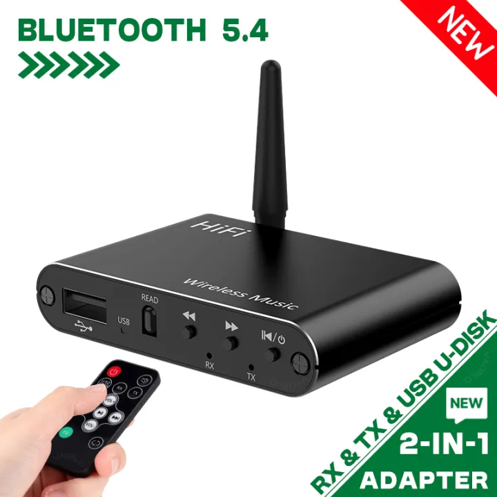 VAORLO%202%20IN%201%20Bluetooth%205.4%20Audio%20Transmitter%20Receiver%203.5MM%20AUX%20RCA%20USB%20U-Disk%20HIFI%20Stereo%20Music%20Wireless%20Adapter%20DSP%20Decoding%20-%20Image%207