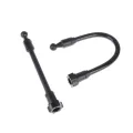 1Pcs 360 Degree Rotating Arm Flexible Adapters For Car Vent Dashboards Phone Holder 17mm Ball Mount Extension Adapter.