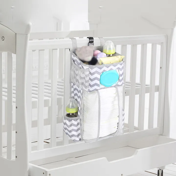 Crib%20Organizer%20Baby%20Crib%20Hanging%20Storage%20Bag%20Baby%20Clothing%20Caddy%20Organizer%20for%20Essentials%20Bedding%20Diaper%20Nappy%20Bag%20-%20Image%202
