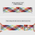 Braided Loop Strap For Apple watch Ultra Band 49mm 44mm 45mm 42mm 41mm Nylon Elastic belt Bracelet iWatch series 8 7 6 5 4 se 3. 
