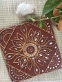 8" Lippan Art,Mud And Mirror Painting For Home Decorations. 