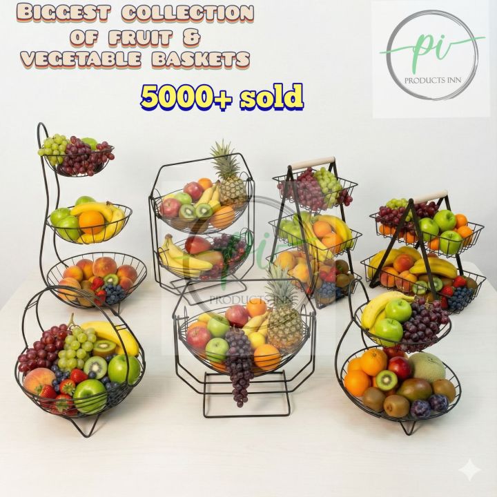 Fruit and vegetables baskets | bread baskets | Kitchen organizers | snack baskets | Multipurpose stands | Fruit and vegetables racks