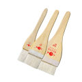 Wool Brush Wooden Handle Food Grade Decoration Paint Coating Latex Cleaning Barbecue Baking Painting. 