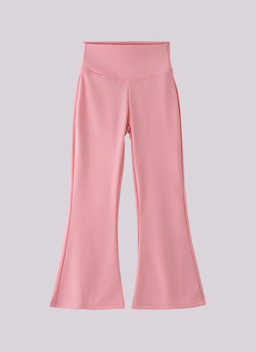 Girls%20Flared%20Pants%20High%20Waist%20Yoga%20Leggings%20Teenagers%20Stretch%20Elastic%20Waistband%20Kids%20Sportswear%20Trousers%20Autumn%20Spring%20-%20Image%207