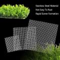 Stainless steel filter screen 10/20 Mesh Woven Wire Screening Filter Sheet Aquarium Fish Tank Decoration Plants Moss Net 2/5Pcs. 