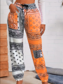Plus Size New Autumn And Winter Women's Pull-Out Pants From Europe And America.