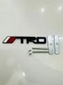 3D Metal Front Grill Emblem TRD Logo Black. 