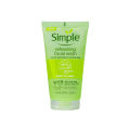 Simple Kind to Skin Refreshing Facial Wash Gel 150ml.