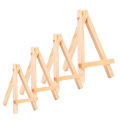 Easel wooden small triangular stand solid wood drawing board sketch gouache painting advertising display stand mobile phone holder All size.