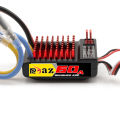 RCZIPROY 550 12T Brushed Motor & 60A Waterproof ESC Speed Control Combo Kit for 1/10 Scale High Speed RC Crawler and Buggy Cars. 