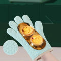 1Pc Thickened Anti-Scald Silicone Gloves Heat Resistant for Microwave Oven Baking BBQ Anti-Slip Heat Insulation Mitts.