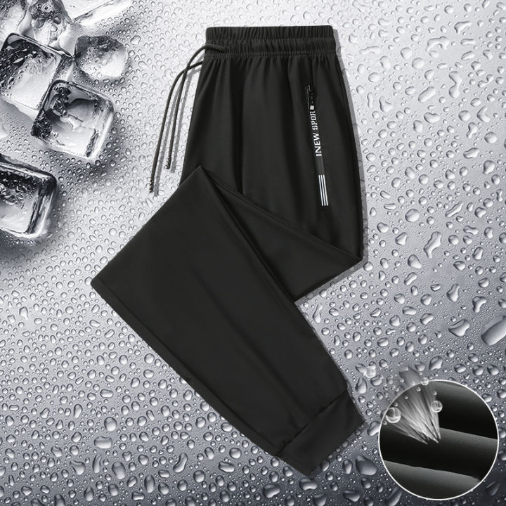 Summer%20Men%20Casual%20High%20End%20Ice%20Silk%20Pants%20Sports%20Pants%20Quick-Drying%20Men's%20Trousers%20Sweatpants%20Male%20Elastic%20Plus%20Size%208xl%207xl%206xl%20-%20Image%206