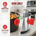 Air Fryer Silicone Magnet Clips (Upgraded) - Heat-Resistant Safety Buckles to Secure Parchment Liners | Prevent Paper Burning. 