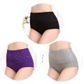 3Pcs/Lot Plus Size Underwear Women High Waist Women's Panties Cotton Brief Girl Breath Panty Abdominal Underpants Ladies L-5XL. 