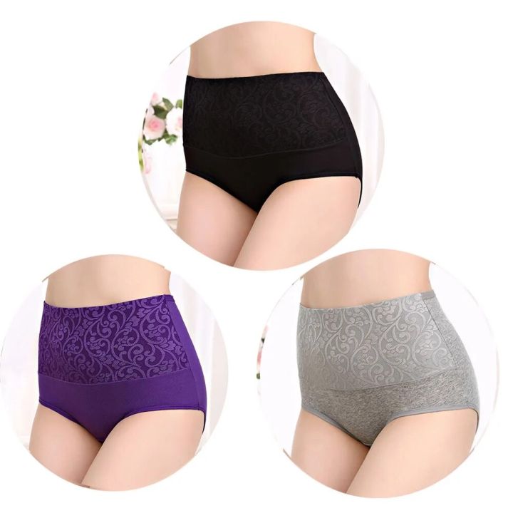 3Pcs/Lot%20Plus%20Size%20Underwear%20Women%20High%20Waist%20Women's%20Panties%20Cotton%20Brief%20Girl%20Breath%20Panty%20Abdominal%20Underpants%20Ladies%20L-5XL%20-%20Image%207