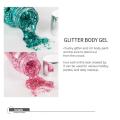Multifunctional High Shine Body Face Glitter Gel Waterproof For Party Nail Hair Art Sparkling Sequins Festival Makeup. 