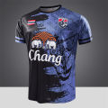Men's short sleeve motor shirt men's T-shirt good texture light breathable sports shirt 37048. 
