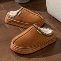 Winter Women's Slippers Boots Fashion Fuzzy Fur Anti-slip Soft Sole Outdoor Indoor Warm Comfort Men Plush Houseshoes Couple.
