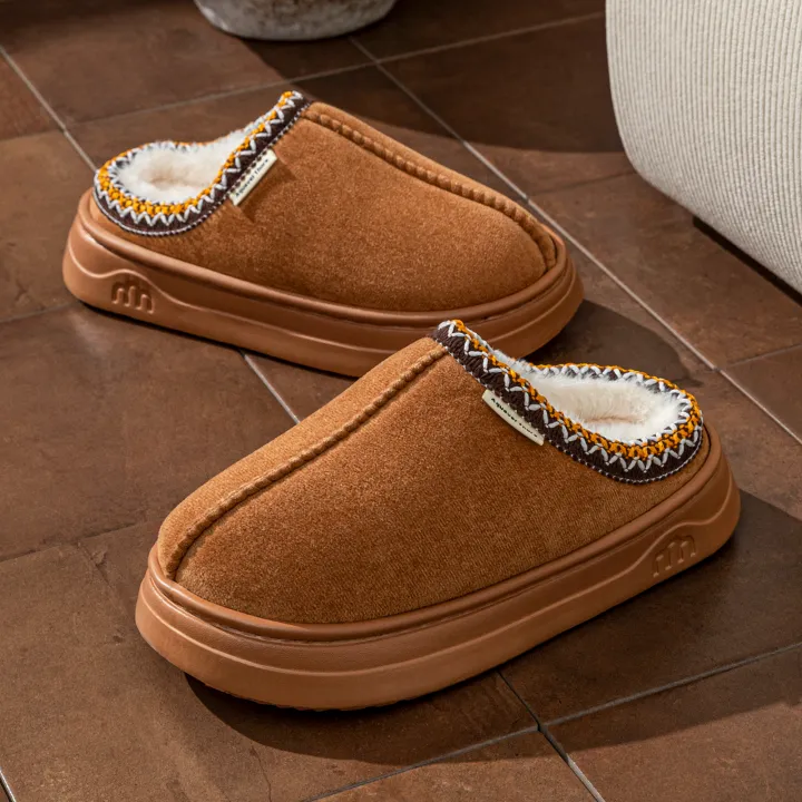 Winter%20Women's%20Slippers%20Boots%20Fashion%20Fuzzy%20Fur%20Anti-slip%20Soft%20Sole%20Outdoor%20Indoor%20Warm%20Comfort%20Men%20Plush%20Houseshoes%20Couple%20-%20Image%206