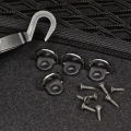 4Set Car Cargo Net Floor Hook Accessories Rear Trunk Boot Cargo Floor Net Tie Down Hook Ring Loop Hanging Flat Screen Net Fixing. 