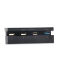 Accessories Splitter Expansion 4-Ports Extend USB 3.0 2.0 USB Hub for PS4 Slim.