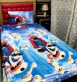 Kids Printed Bedsheets(stitched) | Cartoon Printed Bedsheets/ Cute Cartoon Printed Bedsheets For Boys and Girls/ Frozen Elsa And Anna Bedsheet for kids room/ Spiderman bedsheet / Dragon ball bedsheets. 