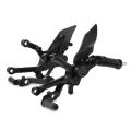 Motorcycle Carbon Fiber Adjustable Footrests Rear Set Footpeg Rearset Foot Peg Pedal For PANIGALE V4 Panigale V4S 2025.