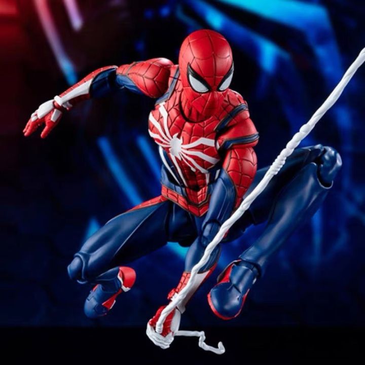 Figuarts%20Marvel%E2%80%99s%20Spider%20Man%20PS4%20Game%20Version%20Peter%20Parker%20Marvel%20legend%20Action%20Figure%20Model%20Toys%20Collection%20Gift%20-%20Image%203