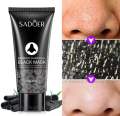 Sadoer  Deep Cleansing Black Mask Bamboo Charcoal Blackhead Remover Face Mask Skin Care Peal-off Nose Mask. 
