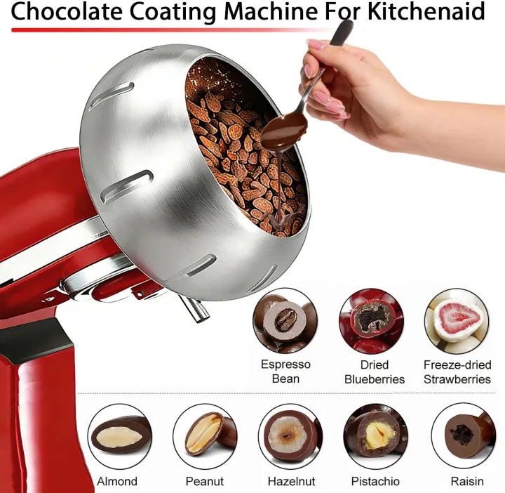 Chocolate%20Coating%20Attachments%20Fit%20KitchenAid%204.5QT%205QT%20Mixer,%20Candy%20Coating%20Tools%20For%20Chocolate%20Almond%20&%20Strawberry%20-%20Image%202