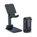 Universal Tablet and Phone Holder Stand, Folding Desktop Stand, ABS Material, Compact and Portable.